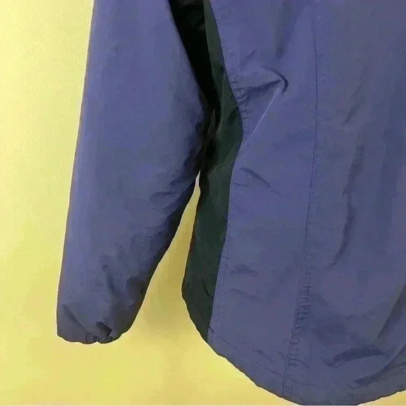 L.L. Bean Vintage Purple Mid Weight Insulated Fleece Lined Zip Coat Size M - Picture 10 of 12